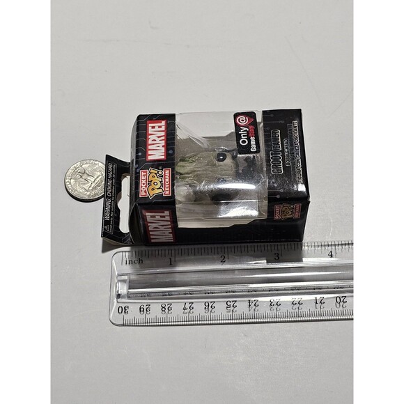 Funko Pop! Keychain Pocket Pop! Groot Keychain 2" Gamestop Exclusive Small... - Picture 8 of 9